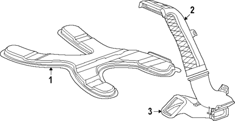 Ducts for 2025 Chevrolet Suburban #2