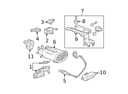Powertrain Control for 2003 Acura RSX #0