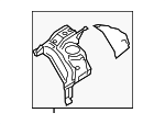51649CA0009P - Body: Apron Assembly for Subaru Image