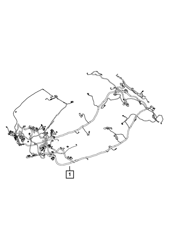 68328605AA - : Body Wiring for Mopar Image