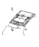 68049126AA - Electrical: Sunroof Wiring for Mopar Image