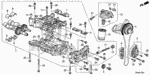 11222R40A00 - Engine: PLATE B, BAFFLE for Honda Image