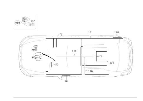 Cable Harnesses for Taxi for 2020 Mercedes-Benz S63 AMG #0