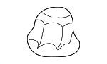 75307SN7000 - Body: Door Molding Nut for Acura Image