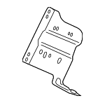 77255SNAA00 - Electrical: Display Unit Mount Bracket for Honda: Civic Image