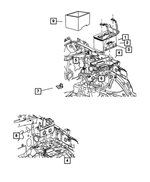 BL34F101AA - Electrical: Storage Battery, Latin America for Mopar Image