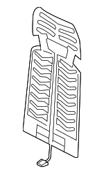 4K0963557N - Body: Seat Back Heater for Audi: A6 allroad, A6 Quattro, e-tron Quattro, e-tron S, e-tron S Sportback, e-tron Sportback, Q8 e-tron, Q8 e-tron Sportback, RS6 Avant, S6 Image