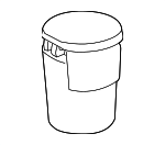 7411048040 - Body: Ashtray for Lexus: RX330, RX350, RX400h Image