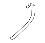 3B085760201C - Body: Trim for Volkswagen: Golf, Jetta, Passat Image