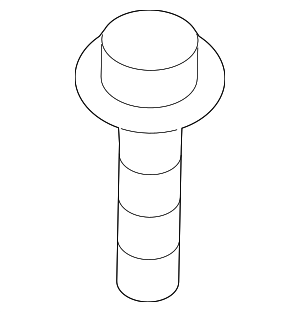 N91054001 - : Retaining Bracket Bolt for Audi Image