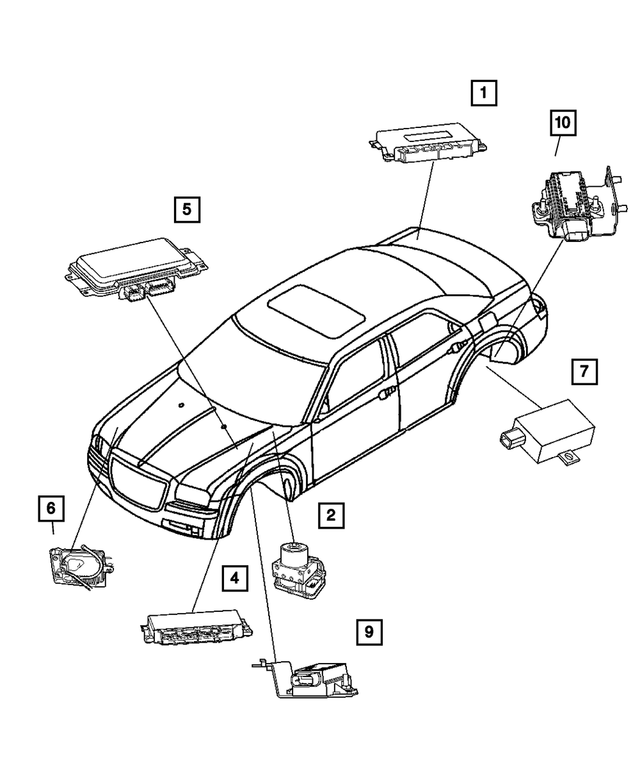4602421AH - Electrical: Parking Assist Module for Mopar Image image
