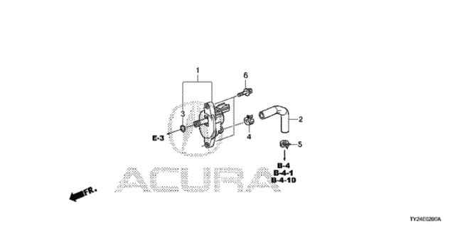 Purge Control Solenoid Valve for 2017 Acura RLX #0