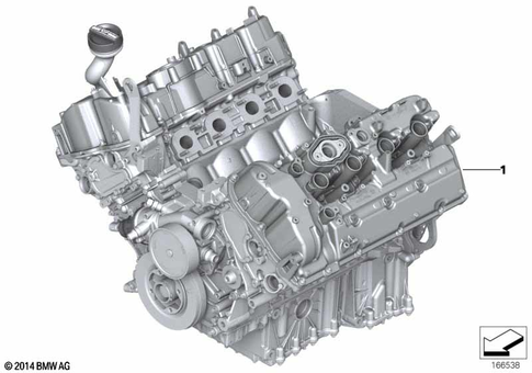 Engine for 2015 BMW BMW ALPINA B7 #0