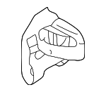 GJ1268865 - Body: Quarter Pillar Trim Clip for Mazda: 2, 3, 323, 5, 6, 626, CX-3, CX-30, CX-5, CX-50, CX-7, CX-9, Miata, MPV, MX-30 EV, MX-5 Miata, MX-6, Protege, Protege5, RX-7, RX-8 Image