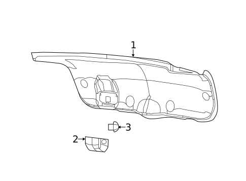 Interior Trim - Trunk for 2014 Chrysler 300 #0