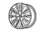 42700T2AA52 - Tire &amp; Wheel: Wheel for Honda Image