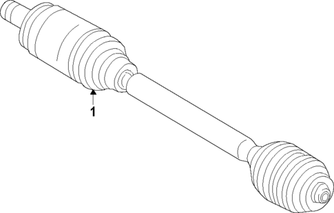 Drive Axles for 2020 BMW i3 #0