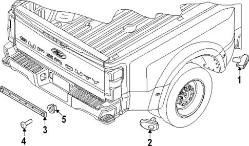 Marker & Signal Lamps for 2023 Ford F-450 Super Duty #0