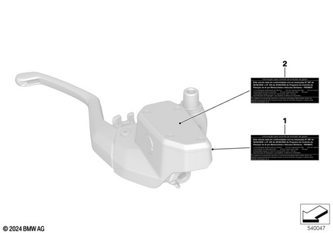 Labels for 2025 BMW-Motorrad S 1000 R #9