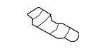 65662N9000 - Body: Rear Reinforced for Hyundai Image