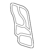 6L117070 - Engine: Oil Cooler Gasket for Volkswagen Image