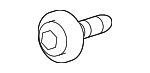 C2Z1191 - Body: License Bracket Screw for Jaguar Image