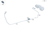 2054701624 - Fuel System: Fuel Line for Mercedes-Benz Image