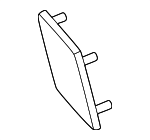 46382719008T92 - Body: Speaker Grille for Mercedes-Benz Image