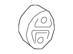 175650P051 - Exhaust: Muffler Insulator for Toyota Image