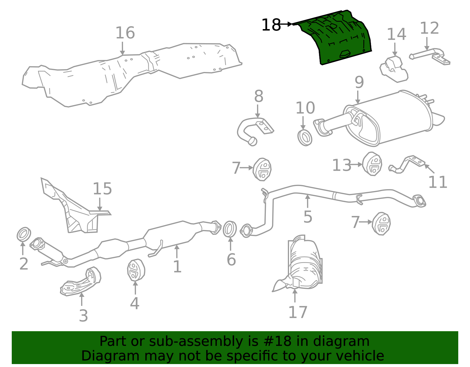 2025 Toyota Camry Heat Shield 58152-06240 | MotorMotor