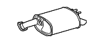 17440F0181 - Exhaust: Muffler for Toyota: Camry Image