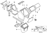 51168249707 - : Rear Can Holder for BMW Image