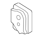 7L0820513F - HVAC: Expansion Valve Insulator for Volkswagen: Touareg Image