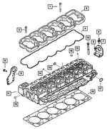 R8003404AD - 6.7L Turbo Diesel; Engine: Cylinder Head for Mopar Image
