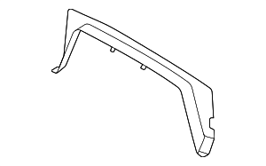 LK4Z6151968C - Body: Roof Opening Trim for Ford Image