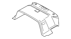 LK4Z6151916GE - Body: Rear Headliner for Ford Image