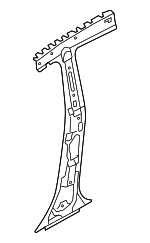 AE8Z5424300A - Body: Inner Center Pillar for Ford: Fiesta Image