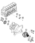 5086766AB - Fuel: Injection Pump Gear for Dodge: Ram 2500, Ram 3500 | Ram: 2500, 3500 Image