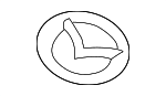 PX1P102D9 - Engine: Emblem for Mazda: 3, CX-30, CX-5, CX-50, CX-9 Image