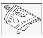 PX9R102F0 - : Engine Cover for Mazda: 3, CX-5 Image