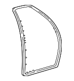 2L1Z7820531AA - Body: Door Weather-strip for Ford: Expedition | Lincoln: Navigator Image