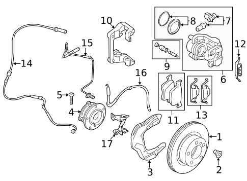 Brake Components for 2020 BMW 430i Gran Coupe #0