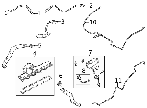 Emission Components for 2012 Land Rover Range Rover Evoque #6