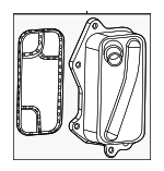 4893770AD - : Engine Oil Cooler for Dodge: Hornet | Jeep: Cherokee, Compass Image
