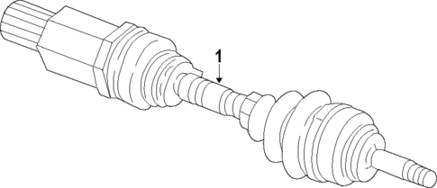 Axle Shafts & Joints for 2018 Jeep Cherokee #0
