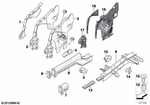 41117174273 - Bodywork: Supporting Strut, Left for BMW Image