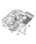 4578128AA - NVG Manual Transaxle 5 Speed: Shock Absorber Damper for Mopar Image