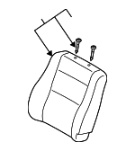 884063E100CY2 - Body: Seat Back Assembly for Kia: Sorento Image