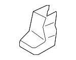 6977B177 - : Track End Cover for Mitsubishi: Eclipse Cross Image
