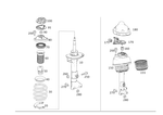 212323640064 - Springs, Suspension and Hydraulic Components: Shock-Absorber Strut for Mercedes-Benz Image